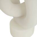 Decoraci&oacute;n para colocar "Louan" Blanco, 21x21 cm Blanco
