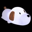 Luz nocturna infantil "Scott" Blanco, H.6,8 cm Blanco