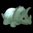 Luz de noche infantil "Softy" Verde, H.17 cm Verde