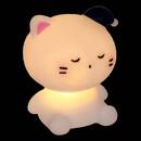 Luz de noche infantil "Softy" Blanco, H.11 cm Blanco