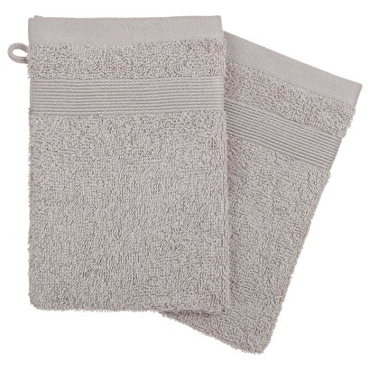 Lot de 2 gants de toilette linge de bain gants de toilette