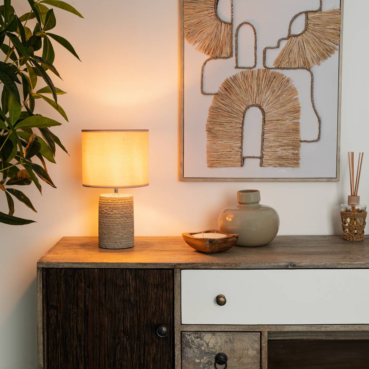 Lampe Melo, céramique Lampes à poser Lampes de chevet