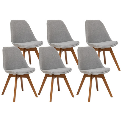 Lot de 6 chaises baya salle &agrave; manger chaises, fauteuils de table