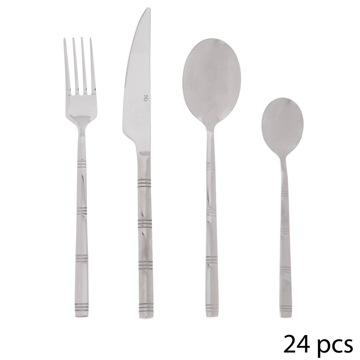 Ménagère 24 pièces Borah Couverts Ménagères