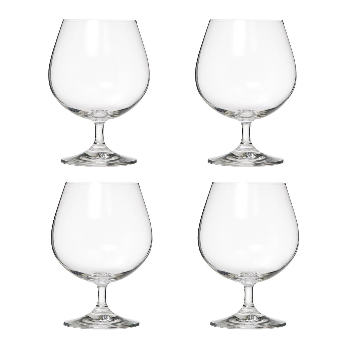 Lot de 4 verres à cognac Cognac Verres, carafes Verres apéritif