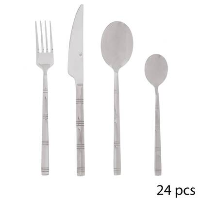 M&eacute;nag&egrave;re 24 pi&egrave;ces borah couverts m&eacute;nag&egrave;res