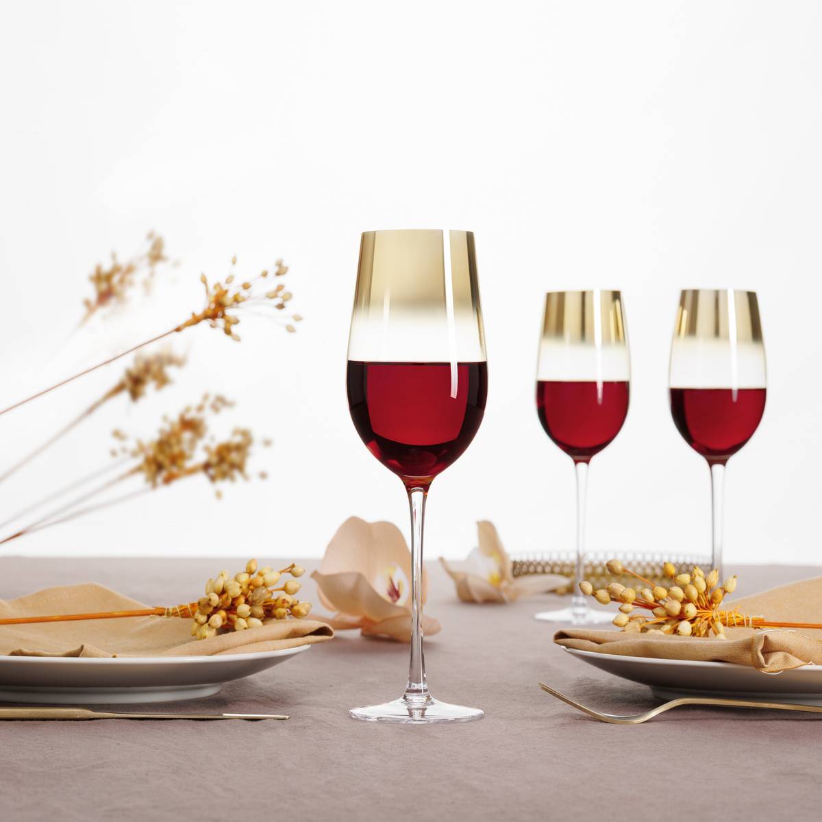 Lot de 6 verres à vin Arya Verres, carafes Verres à vin