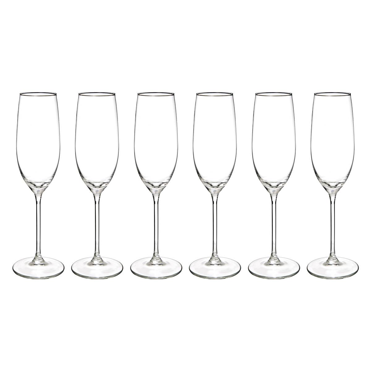 Lot de 6 flûtes Lina Verres, carafes Flûtes