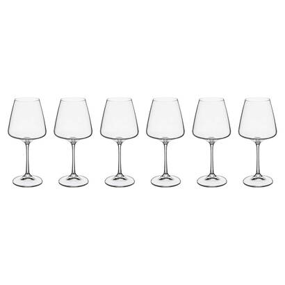 Lot de 6 verres &agrave; vin  selenga verres, carafes verres &agrave; vin