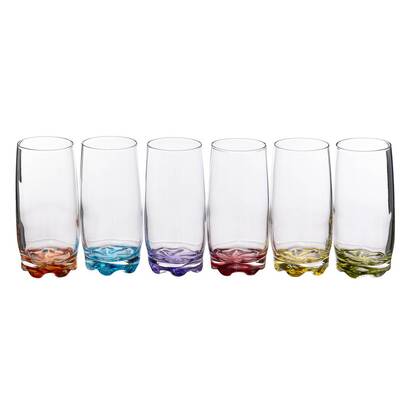 Lot de 6 gobelets hauts  Tin'Eau Verres, carafes Verres &agrave; eau