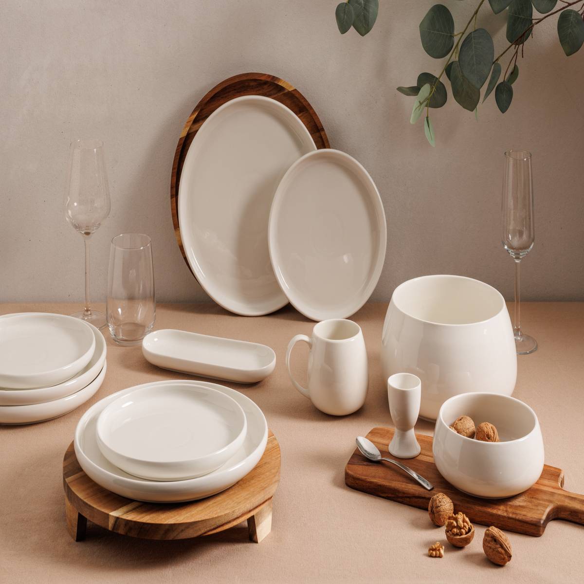 Coquetier Nora Apéritif, service Plats de service, présentoirs