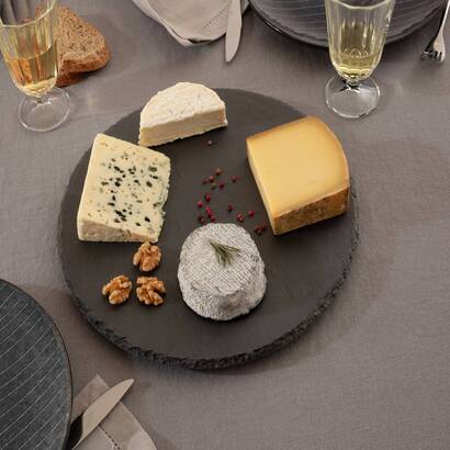 Plat tournant Ardoise Ap&eacute;ritif, service Plats de service, pr&eacute;sentoirs