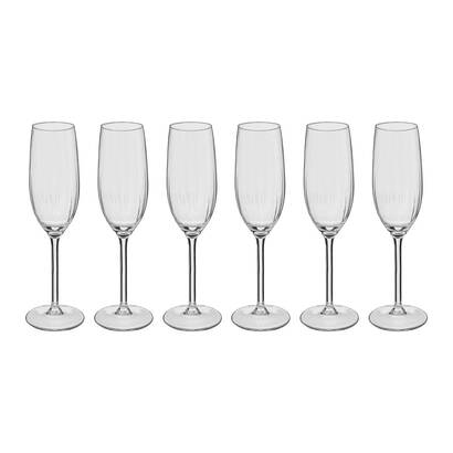 Lot de 6 fl&ucirc;tes  Volta Verres, carafes Fl&ucirc;tes