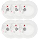 Lot de 6 assiettes plates Instant Vaisselle Assiettes plates