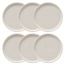 Lot de 6 assiettes &agrave; dessert Nora Vaisselle Assiettes &agrave; dessert