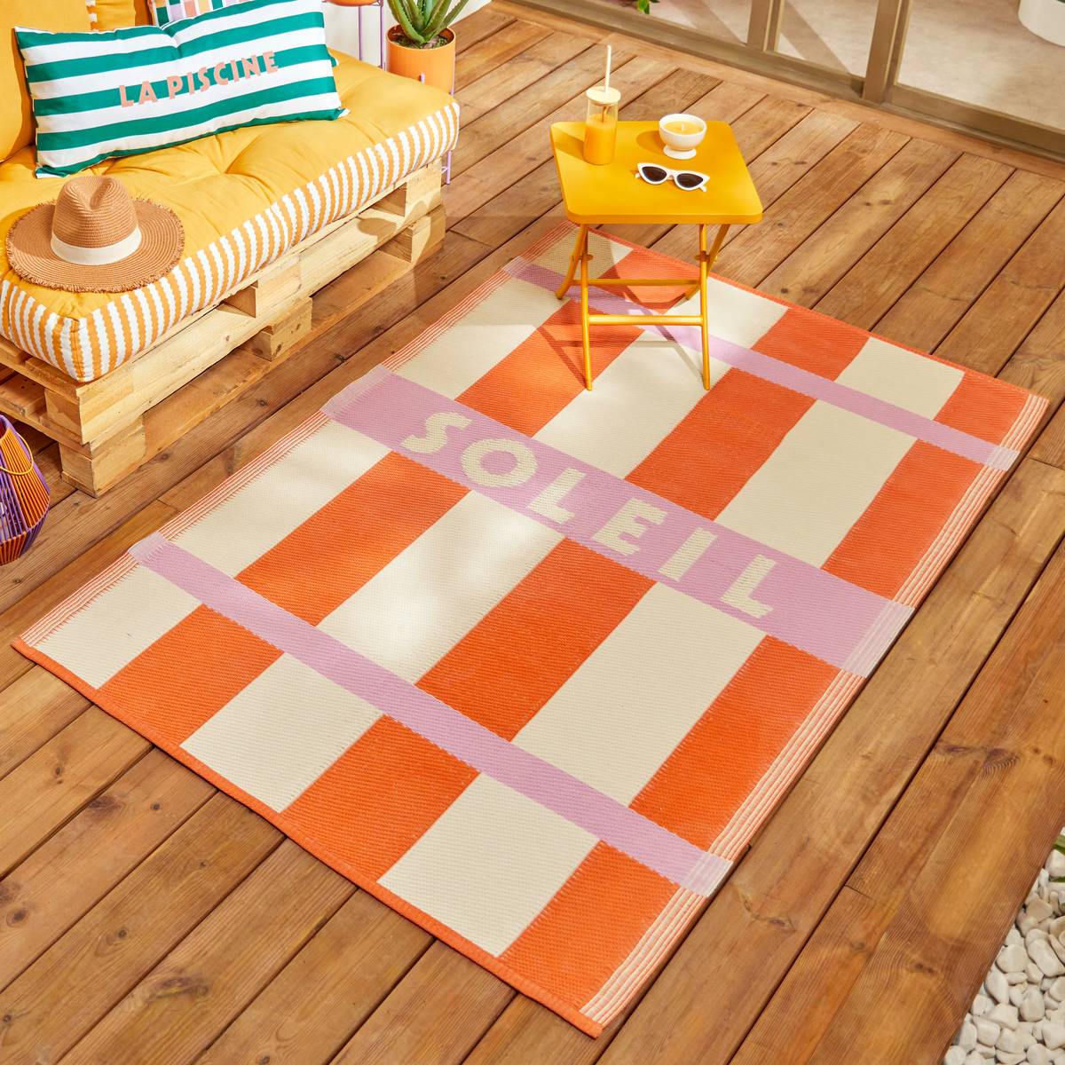 Coussin d'extérieur rectangulaire Poolside Coussins, plaids Coussins