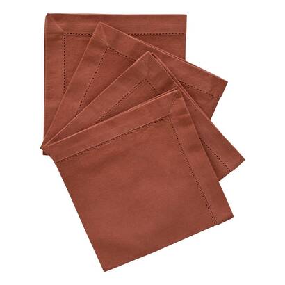 Lot de 4 serviettes de table Jane Linge de table Sets de table