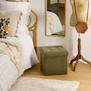 Pouf pliant Lysandre Salon Poufs