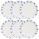 Lot de 6 assiettes plates  Oceania Vaisselle Assiettes plates