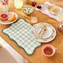 Lot de 6 assiettes plates  Fleur De Rose Vaisselle Assiettes plates