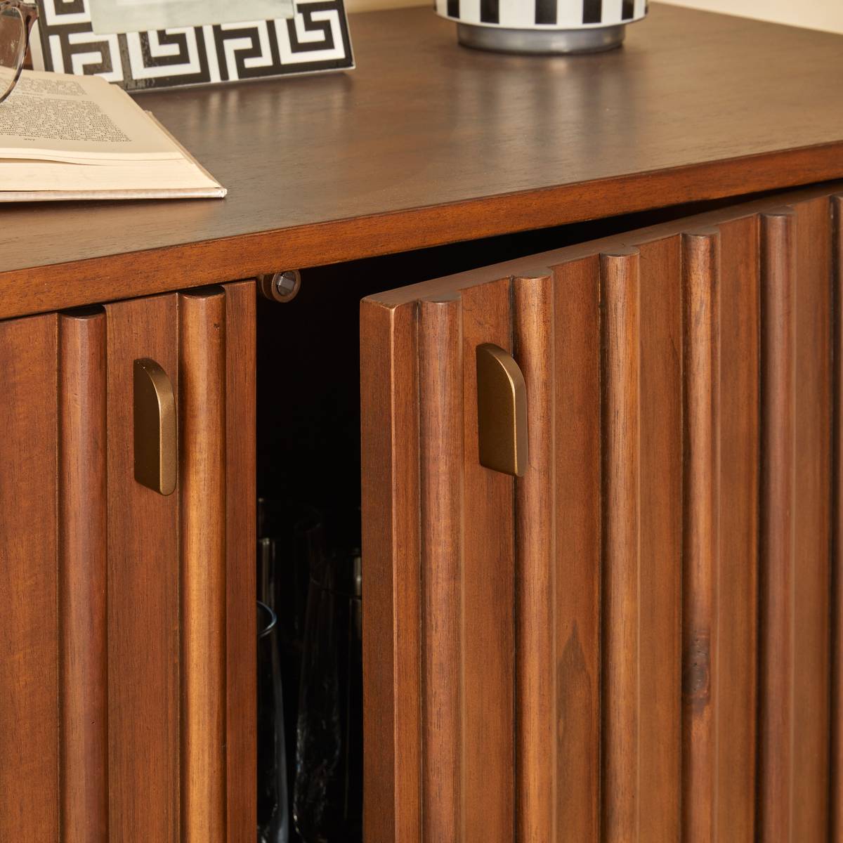 Buffet 3 portes 1 niveau Rikaya Salon Buffets