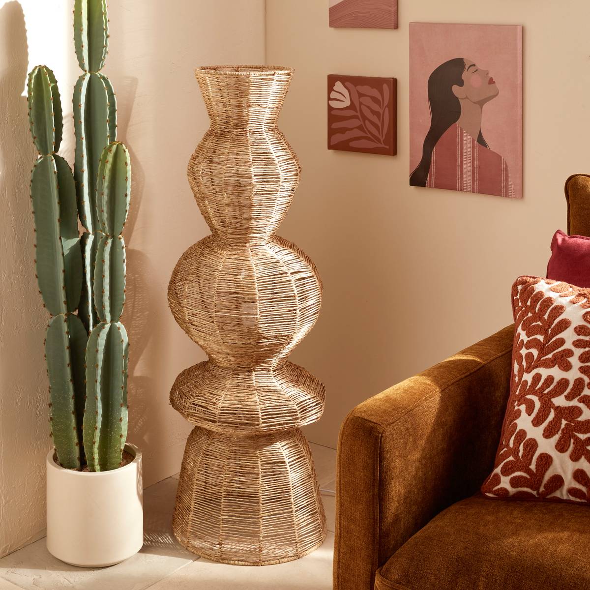 Plante artificielle en pot Sien Plantes, vases Plantes artificielles