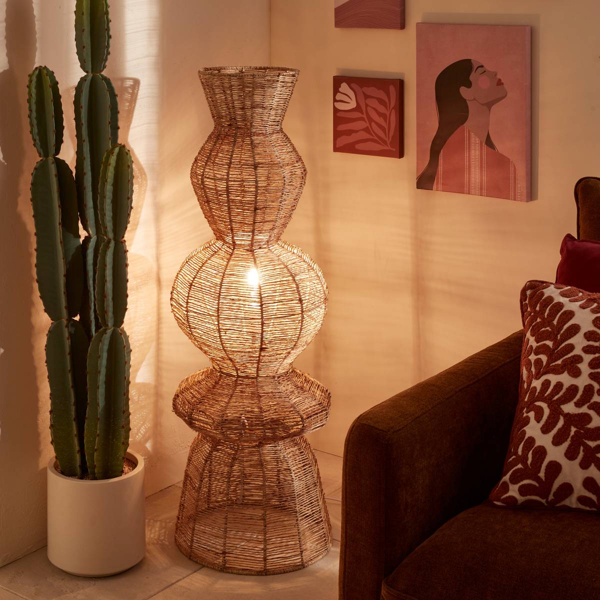 Plante artificielle en pot Sien Plantes, vases Plantes artificielles