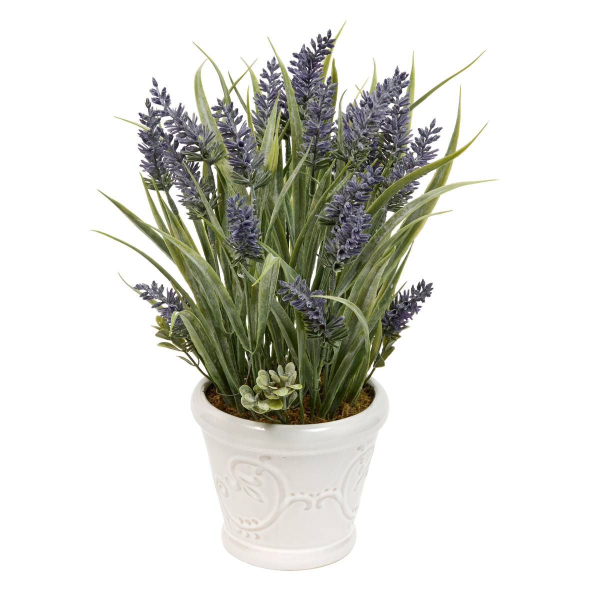 Composition florale Prov Plantes, vases Fleurs artificielles