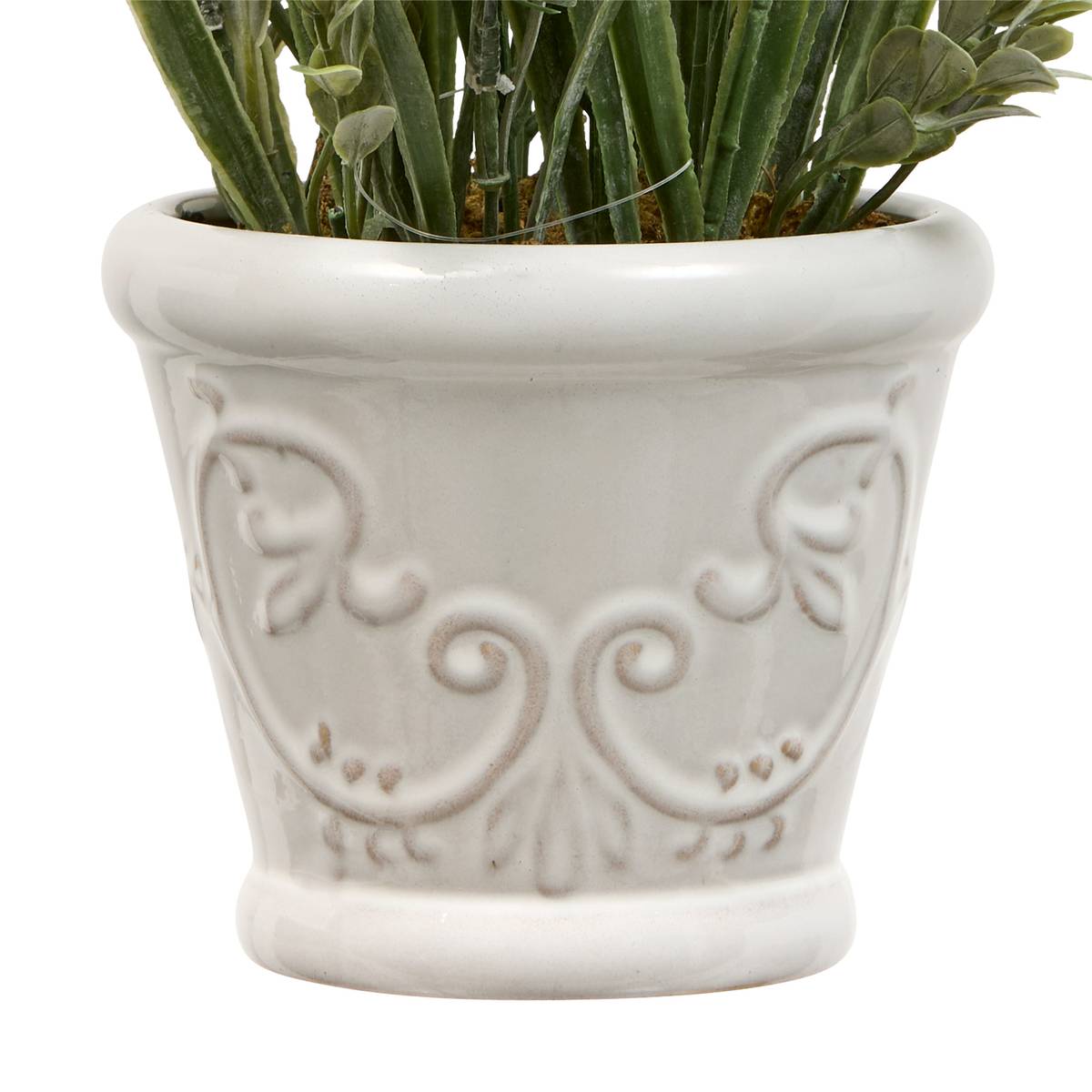 Composition florale Prov Plantes, vases Fleurs artificielles
