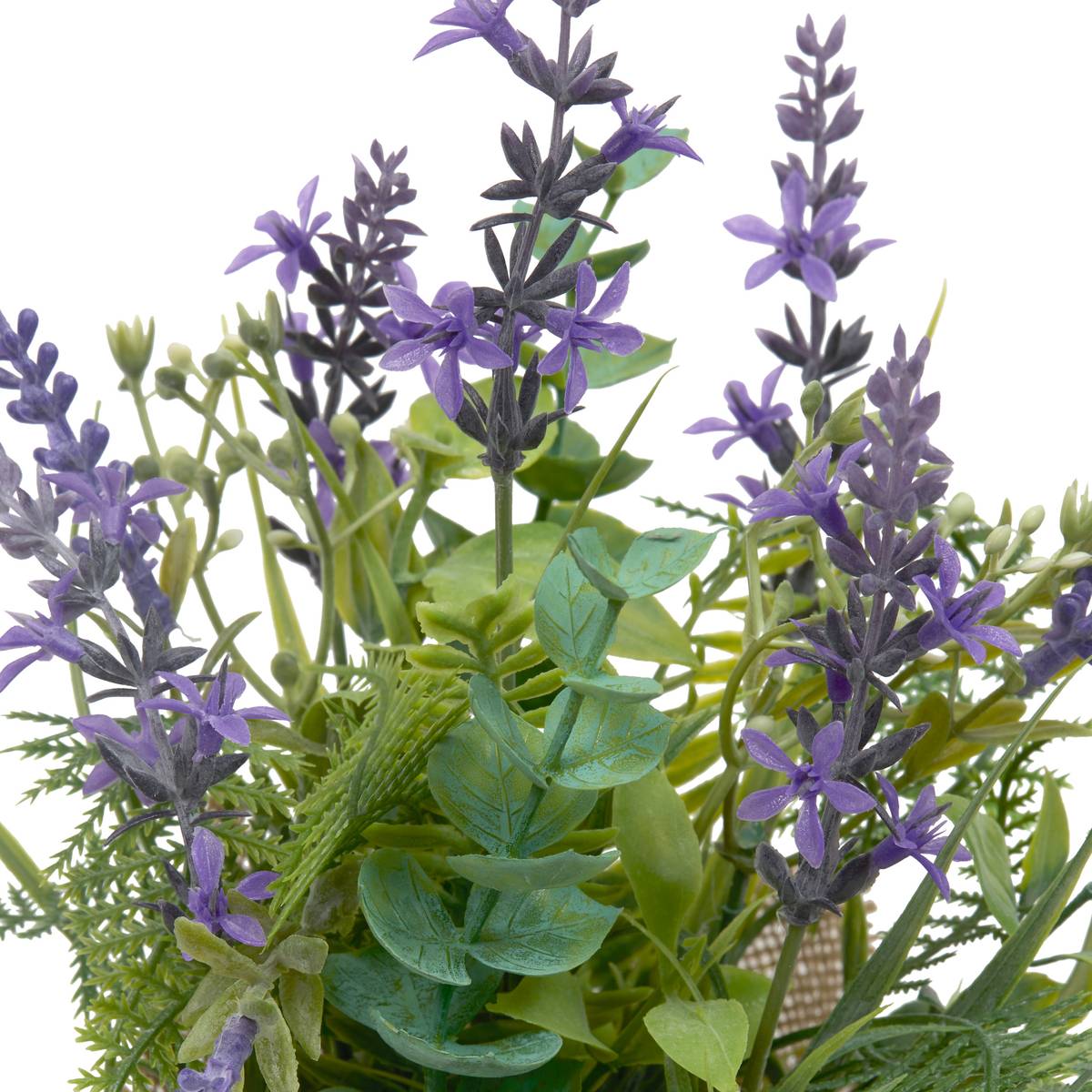 Composition florale Prov Plantes, vases Fleurs artificielles