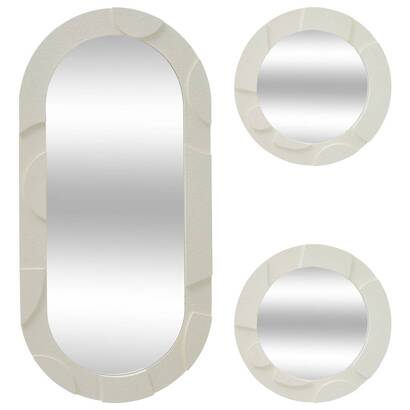 Lot de 3 miroirs 3D Anny D&eacute;coration murale Miroirs