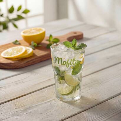 Lot de 6 verres &agrave; mojito  stella verres, carafes verres ap&eacute;ritif