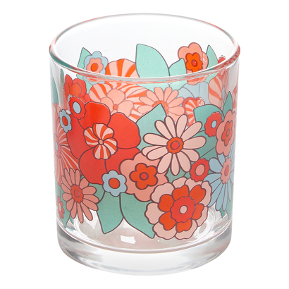 Gobelet bas en verre Bloomorama 30 cl Verres, carafes Verres &agrave; eau