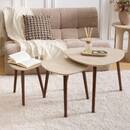 3 tables gigognes Mileo Salon Tables d'appoint