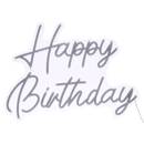 Néon led Happy birthday Objets déco Guirlandes, boîtes lumineuses