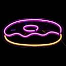 Néon led Donut Objets déco Guirlandes, boîtes lumineuses
