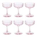 Lot de 6 verres à cocktail Fleur De Rose Verres, carafes Verres apéritif