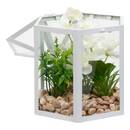 Terrarium Fleur de rose Plantes, vases Plantes artificielles