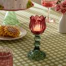 Lot de 2 photophores Fleur de Rose Bougies, senteurs Photophores, bougeoirs