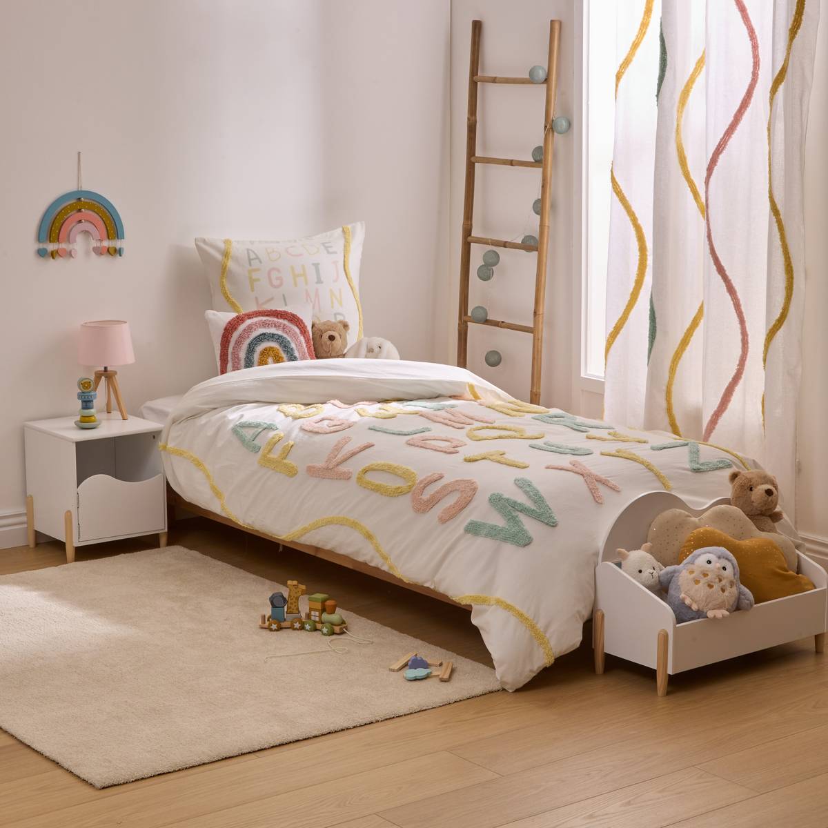 Parure de lit enfant Tufy Linge de lit enfant Housses de couette enfant