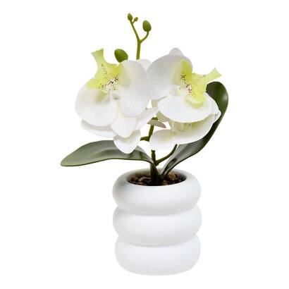 Fleur artificielle en pot mick plantes, vases fleurs artificielles