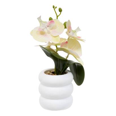 Fleur artificielle en pot Mick Plantes, vases Fleurs artificielles