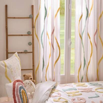 Rideau enfant tufy d&eacute;coration enfant rideaux enfant