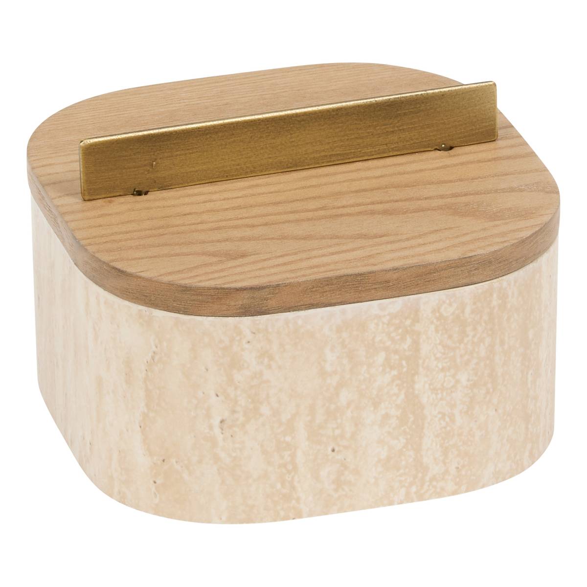 Lot de 2 bo&icirc;tes d&eacute;co Anaya Rangements d&eacute;co Boites de rangement