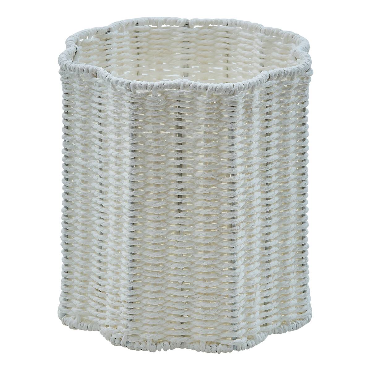 Lot de 3 paniers de rangement Fleur de rose Rangements d&eacute;co Paniers de rangement
