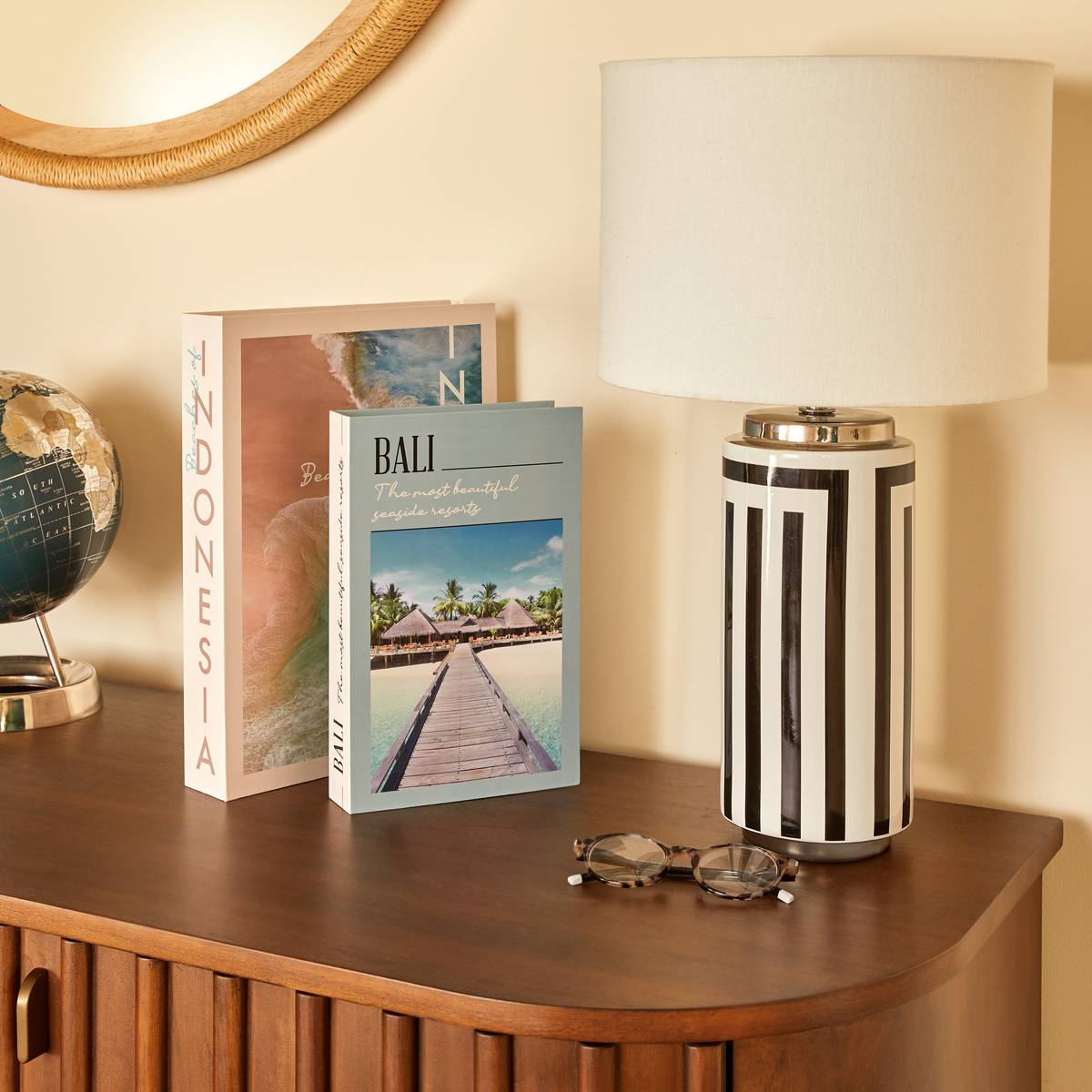 Lot de 2 boîtes déco Reso Rangements déco Boites de rangement