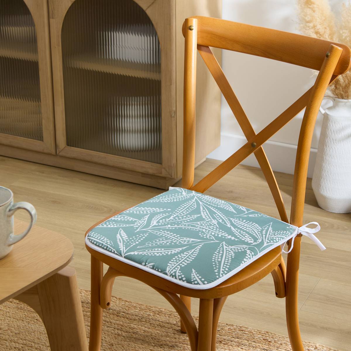 Galette de chaise Tropical Coussins, plaids Galettes de chaise