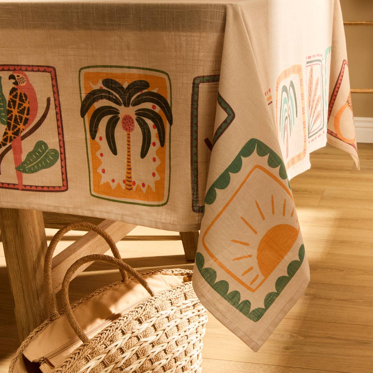Nappe Tropical Linge de table Nappes, chemins de table