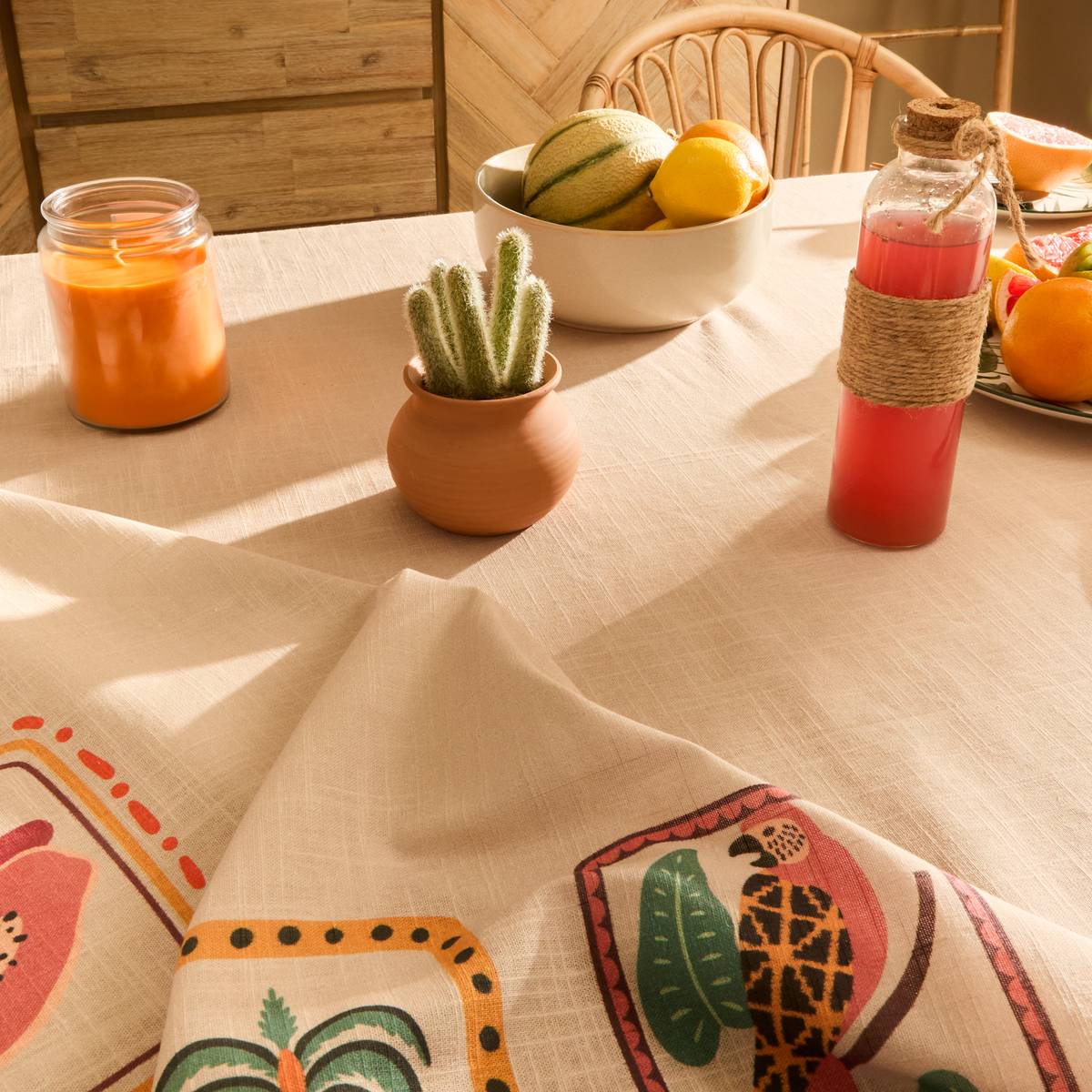 Nappe Tropical Linge de table Nappes, chemins de table
