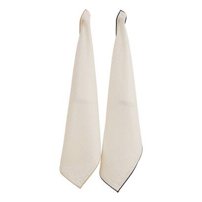 Lot de 2 torchons Waffle Linge de table Sets de table, serviettes